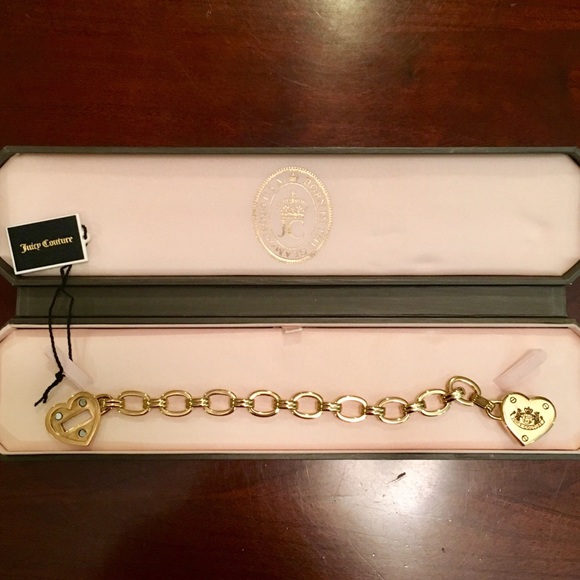 Juicy Couture Jewelry - NWT Juicy Couture Gold magnetic clasp bracelet